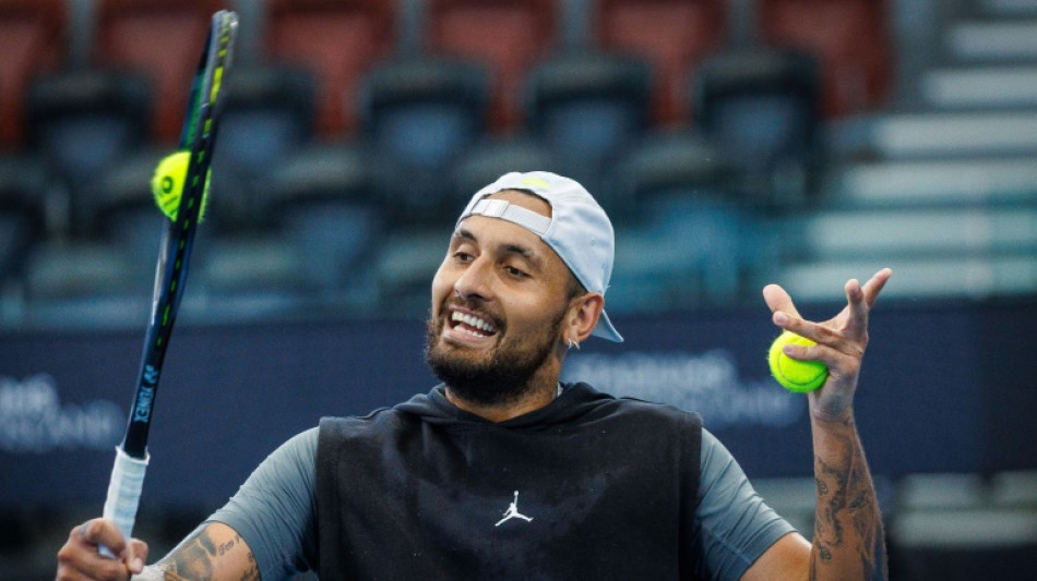 Tennis: Kyrgios "d&eacute;go&ucirc;t&eacute;" par les affaires de dopage Sinner et Swiatek