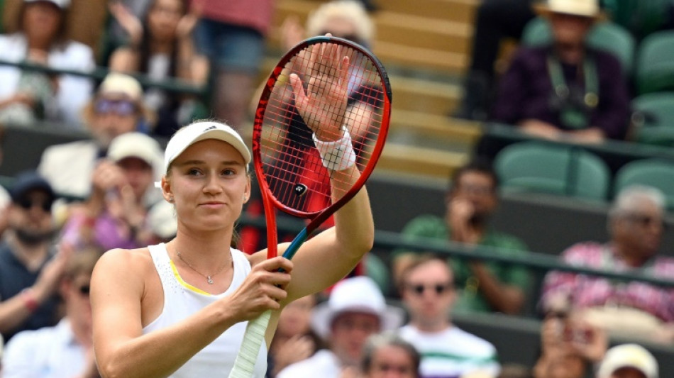 Wimbledon: Rybakina jouera contre Halep sa premi&egrave;re demi-finale de Grand Chelem