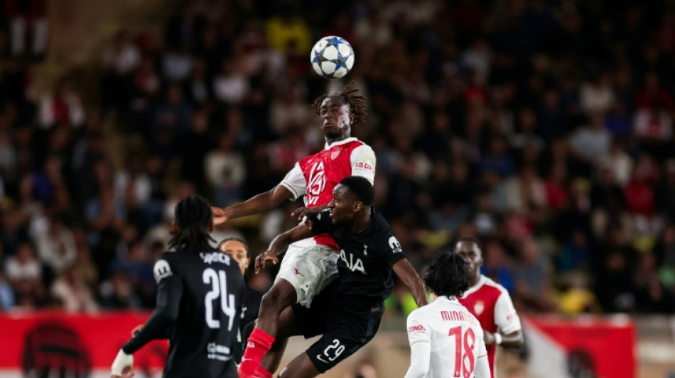 Ligue des champions: Monaco bute sur Tottenham et un grand Vicario