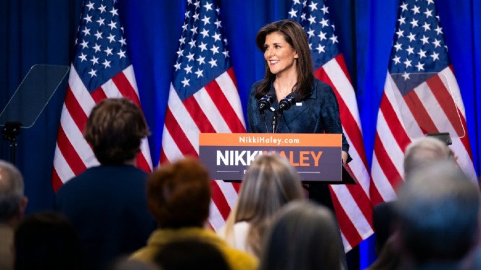 Derni&egrave;re rivale r&eacute;publicaine de Trump, Nikki Haley refuse de jeter l'&eacute;ponge