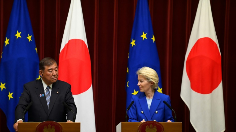 EU, Japan vow joint push for 'fair' global trade