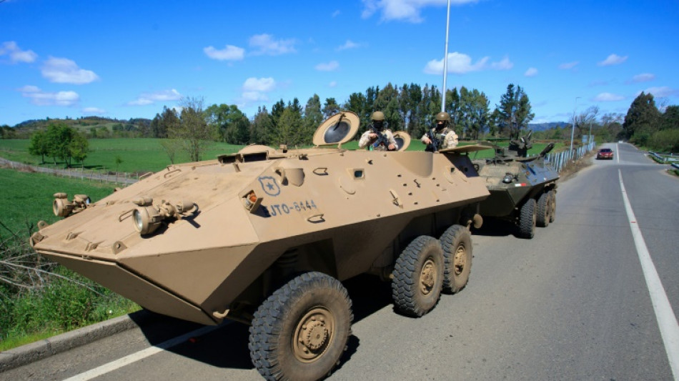 Chile redeploys army to restive southern region