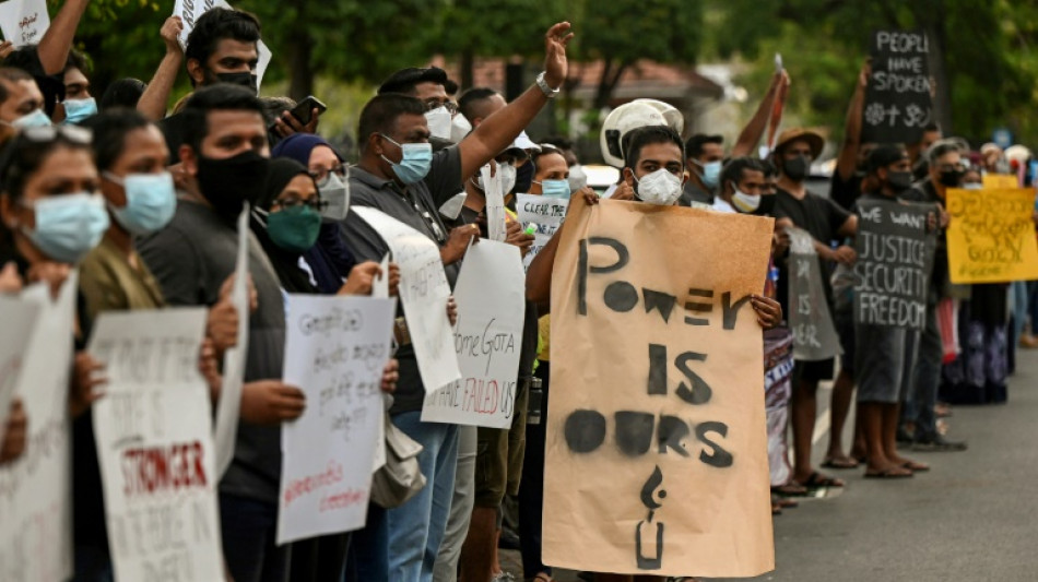 Manifestations au Sri Lanka: les r&eacute;seaux sociaux bloqu&eacute;s 