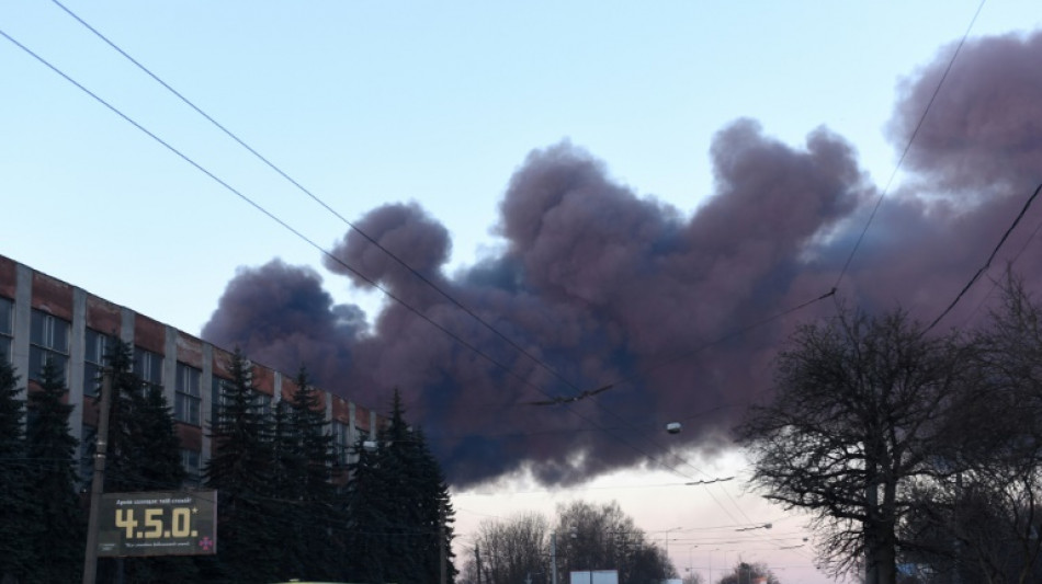 Russland bombardiert Ziel in der N&auml;he des Flughafens von Lwiw in der Westukraine
