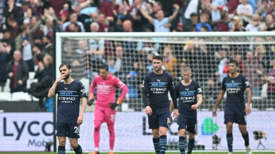 Angleterre: City frein&eacute; par West Ham, Tottenham d&eacute;passe Arsenal