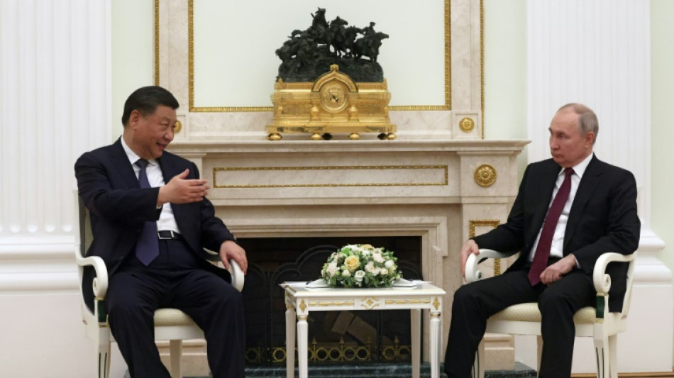 Xi und Putin demonstrieren bei Treffen in Moskau Einigkeit