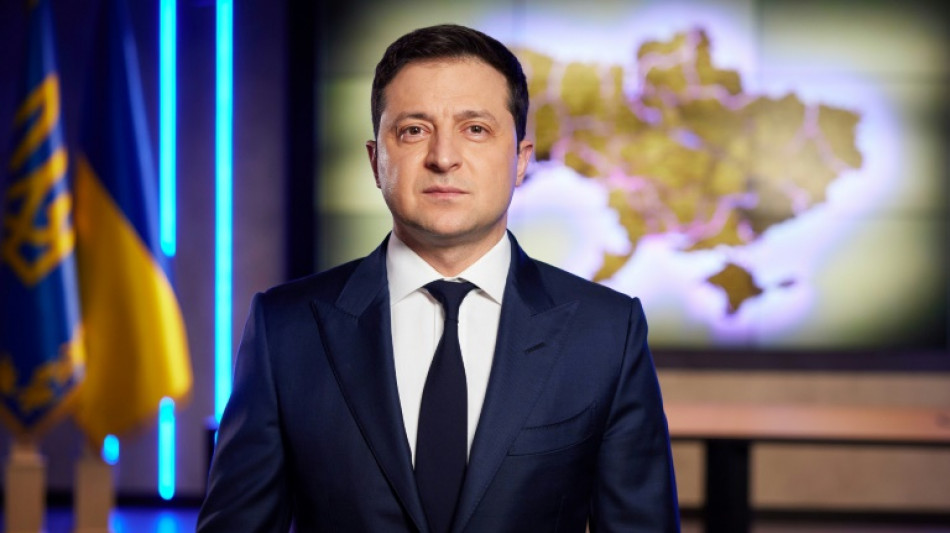 Zelensky, de la télévision à l'Ukraine en guerre
