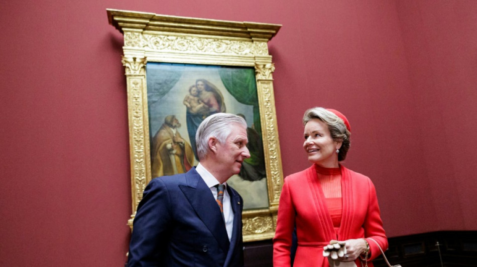 Belgisches K&ouml;nigspaar beschlie&szlig;t Deutschlandbesuch in Dresden