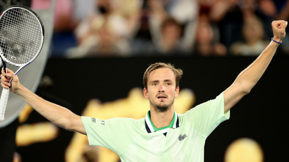 Medvedev beats Tsitsipas to stand in Nadal's path to Slam greatness