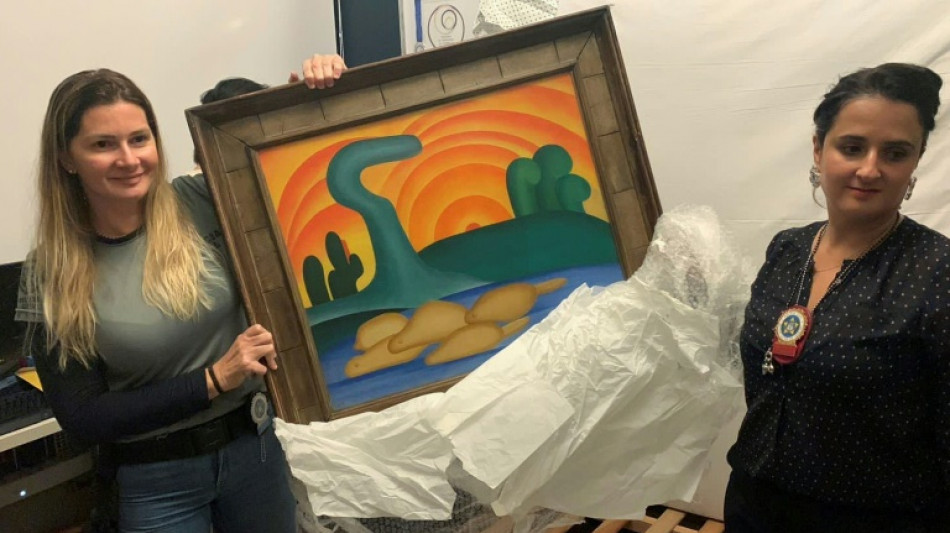 Brazilian woman arrested for stealing mother's artwork