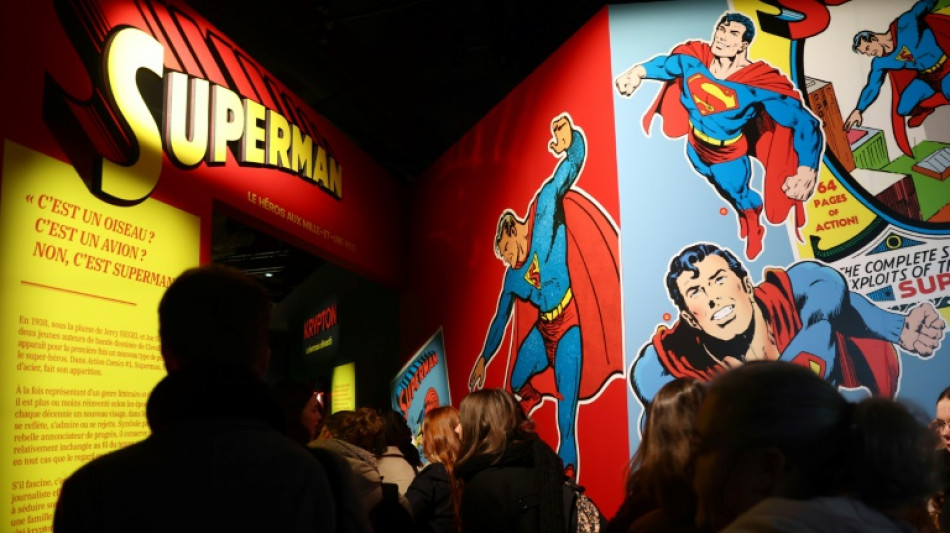 A Angoul&ecirc;me, les "1001 vies" de Superman, au-del&agrave; du super-h&eacute;ros patriote