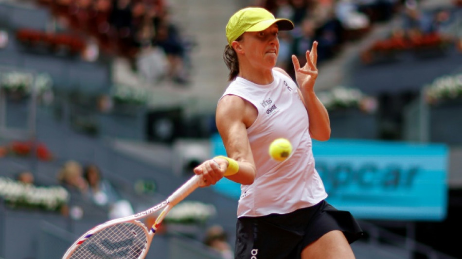Tennis/Madrid: Swiatek en demies apr&egrave;s un trou d'air contre Keys