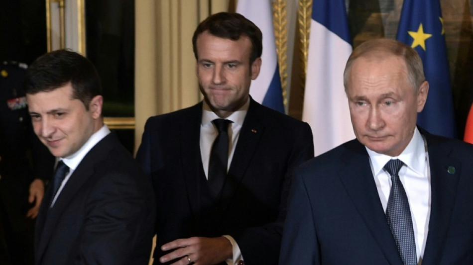 El exc&oacute;mico Zelenski y el exesp&iacute;a Putin, en guerra por Ucrania