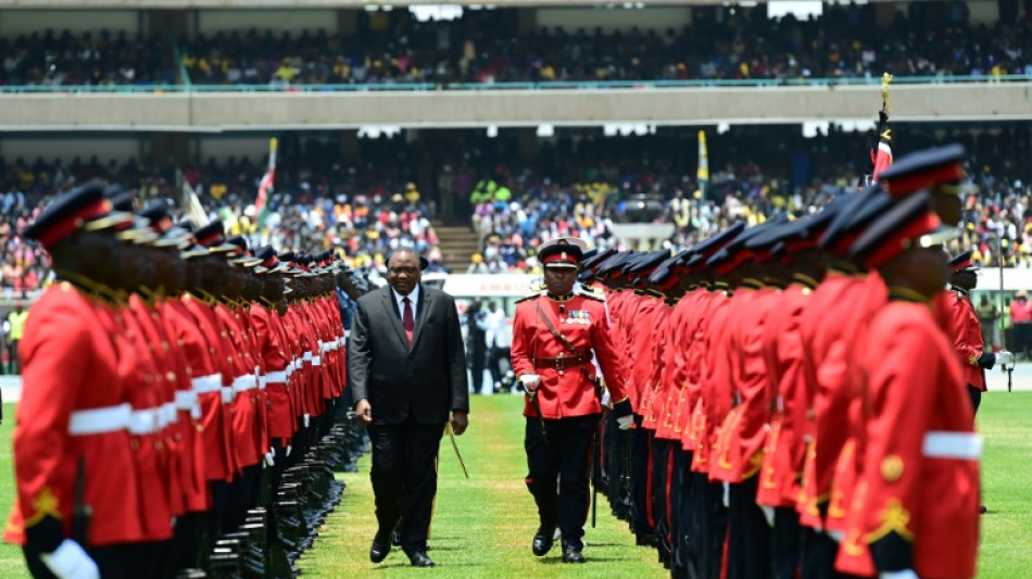Ruto sworn in as Kenya's president after divisive poll