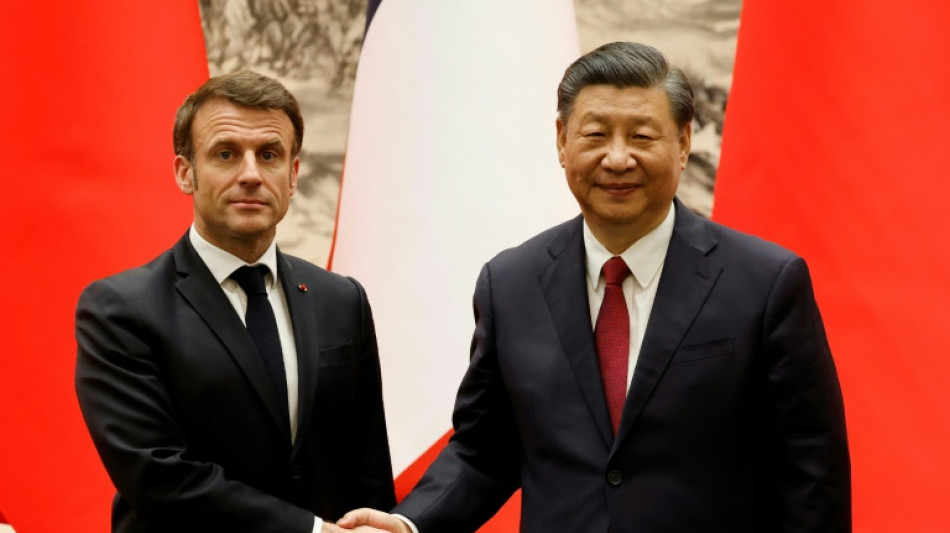 Xi und Macron fordern rasche Friedensgespräche zwischen Kiew und Moskau