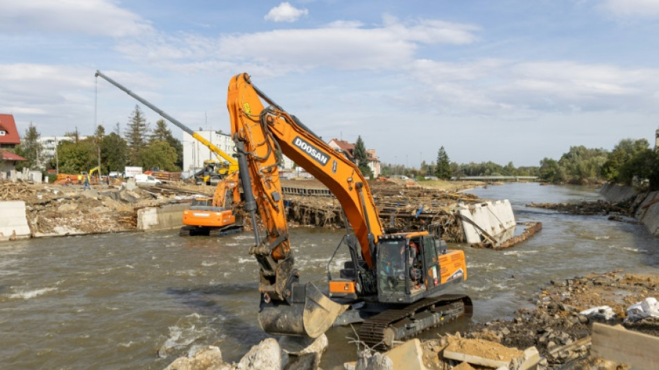 Boue, ruines et d&eacute;sespoir apr&egrave;s les inondations en Pologne