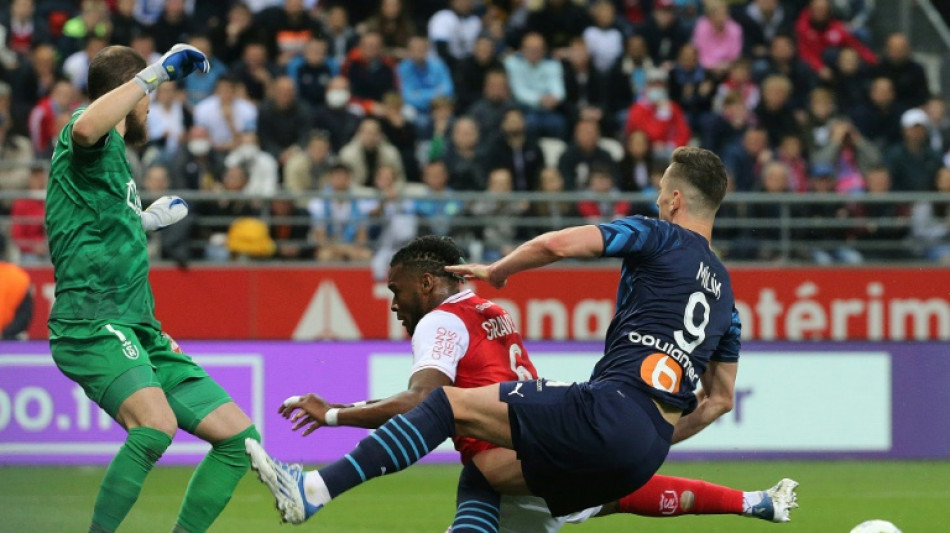 L1: Marseille s'impose &agrave; Reims 1-0 en cl&ocirc;ture de la 34e journ&eacute;e