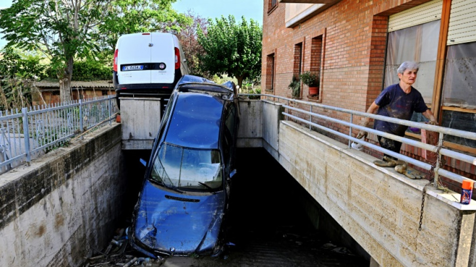 'Like a waterfall': deadly Italian storms spark climate debate