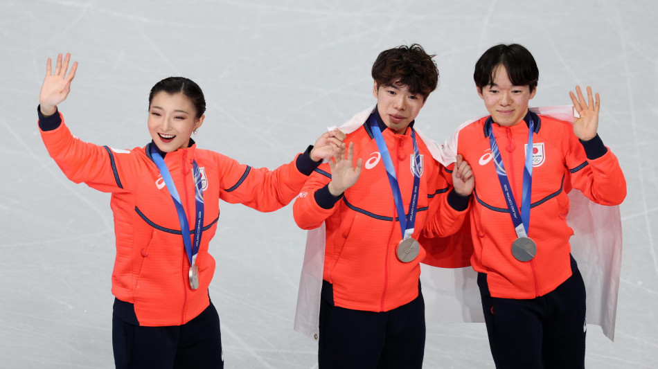 Milano Cortina: Protesta del Giappone, pattini danneggiati per il podio 'ruvido'