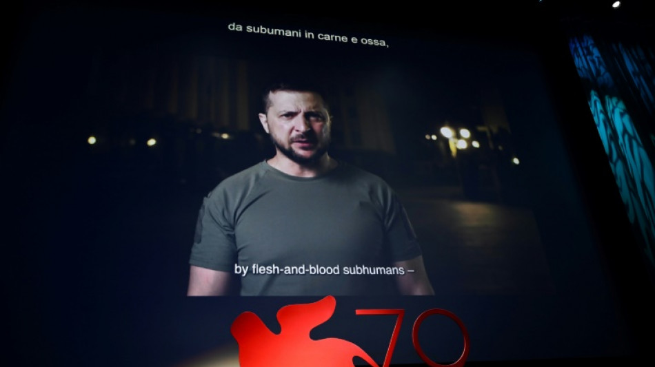 Filmfestival von Venedig mit "Wei&szlig;es Rauschen" und Selensky-Ansprache er&ouml;ffnet 