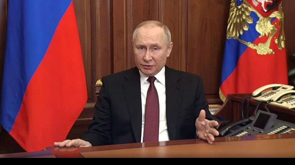 Putin: "Keine andere Wahl" als Angriff auf Ukraine