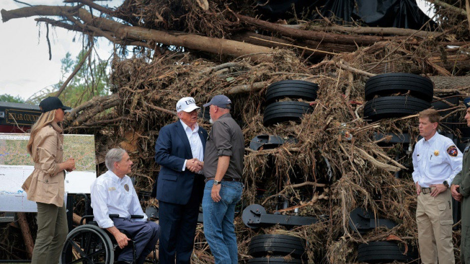 Trump voices shock at devastating scale of Texas flood damage