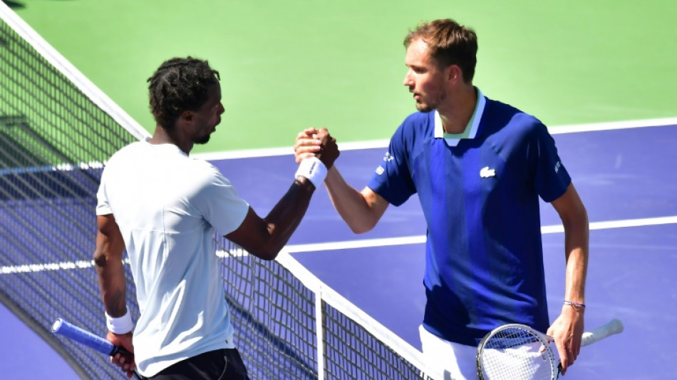 Medvedev upset by Monfils at Indian Wells, loses No.1 ranking