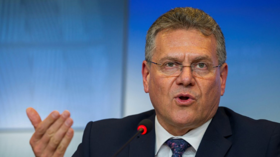 Zollkonflikt: EU-Handelskommissar Sefcovic am Montag für Gespräche in Washington