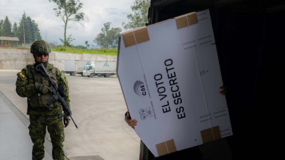 Ecuador votes in razor-close presidential runoff 