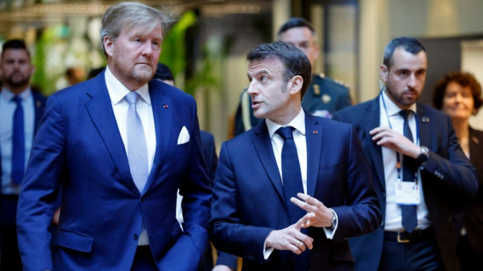 La visite de Macron aux Pays-Bas encore perturb&eacute;e par des manifestants