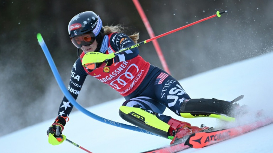 Shiffrin trails Rast after Kranjska Gora slalom first run