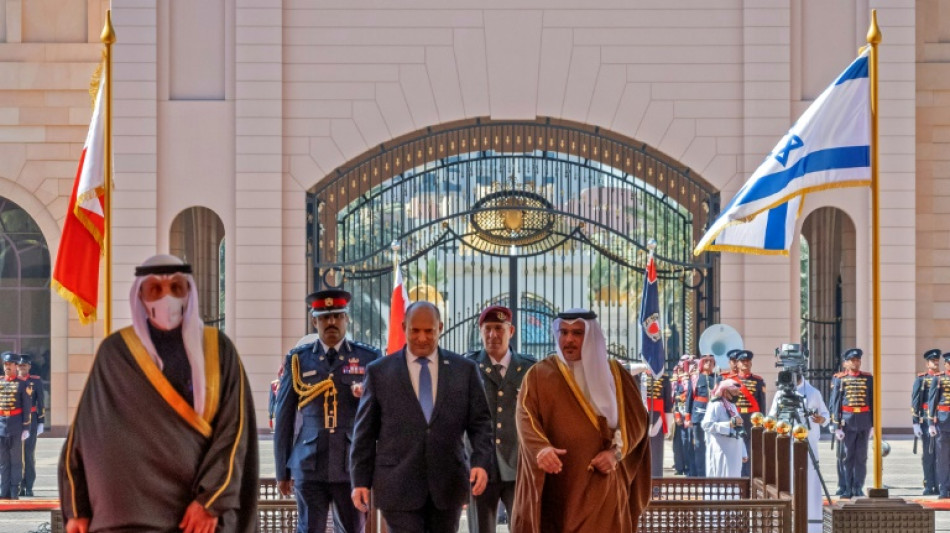 Israel PM meets Bahrain king, Jewish community on landmark visit