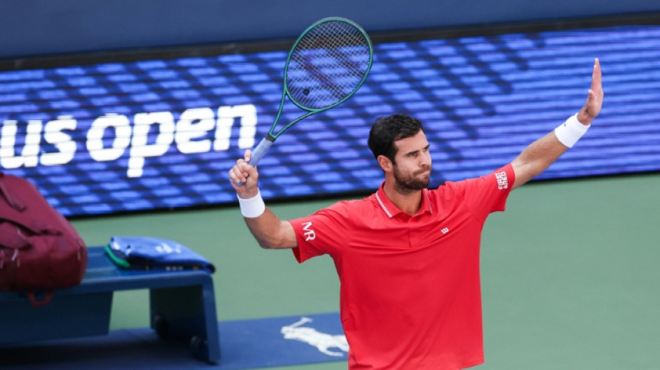 Khachanov stuns third-seeded Auger-Aliassime in US Open second round
