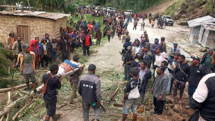 Rescue teams arrive at site of deadly landslide in Papua New Guinea