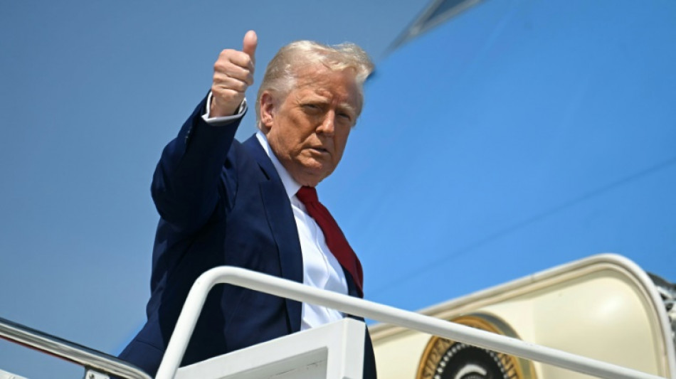 Trump faces Mideast tensions on return to his 'happy place'