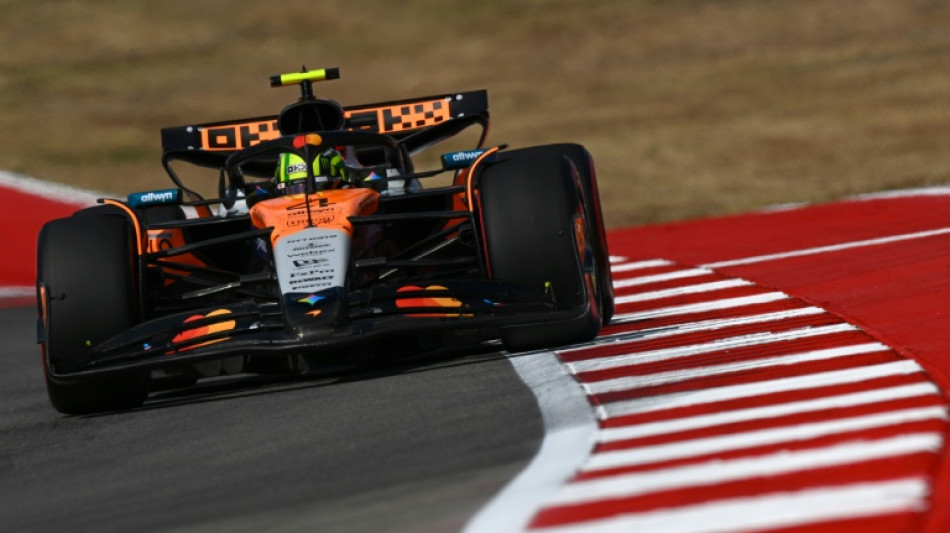 Norris &eacute; o mais r&aacute;pido no &uacute;nico treino livre do GP dos EUA de F1