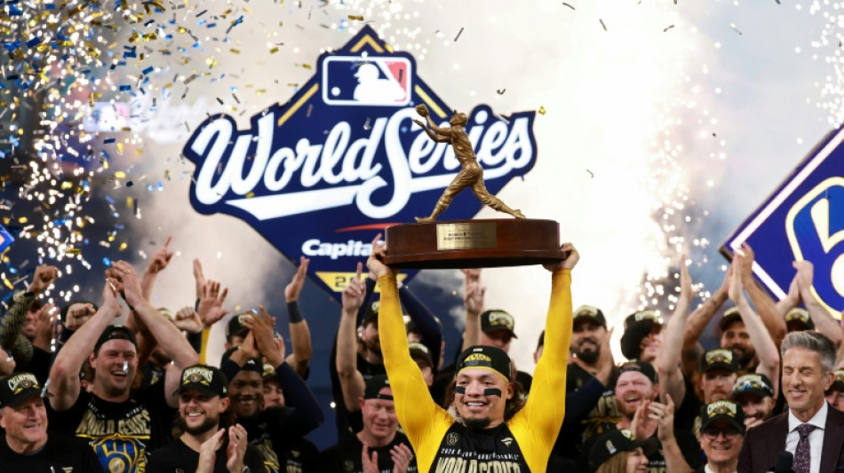 Brewers catcher Contreras named World Series MVP
