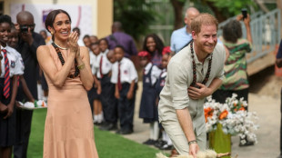Le prince Harry et son épouse Meghan en visite au Nigeria