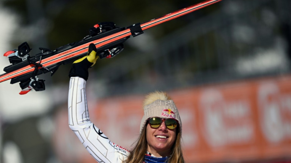 Ski alpin: Ledecka surgit à Crans-Montana, Goggia garde la main face à Suter