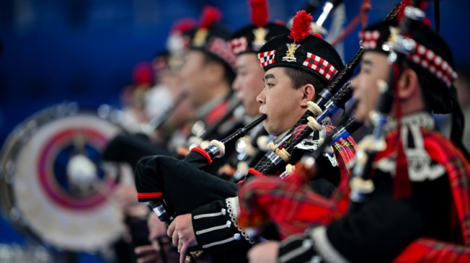 Tartan-clad Chinese pipers bring sound of Scotland to Olympic curling