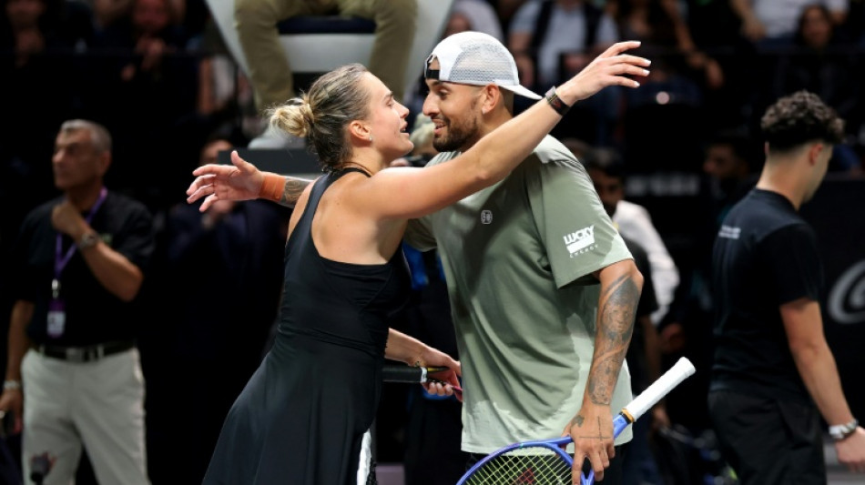 Tennis: Kyrgios gagne la "Bataille des sexes" contre Sabalenka