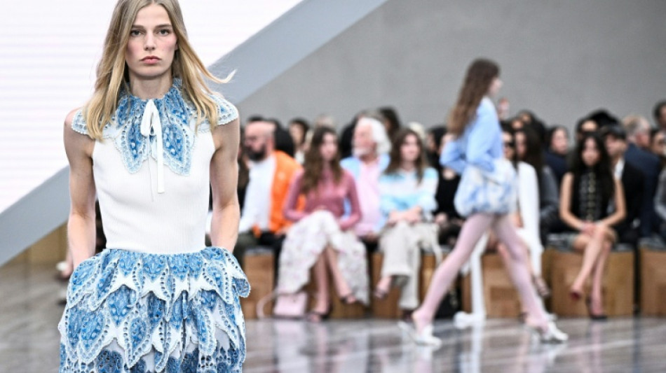 Jonathan Anderson brings bold twist to Dior women in Paris debut