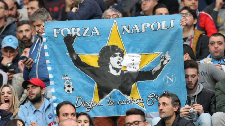 Maradona on Napoli's side for Barca showdown, says Spalletti