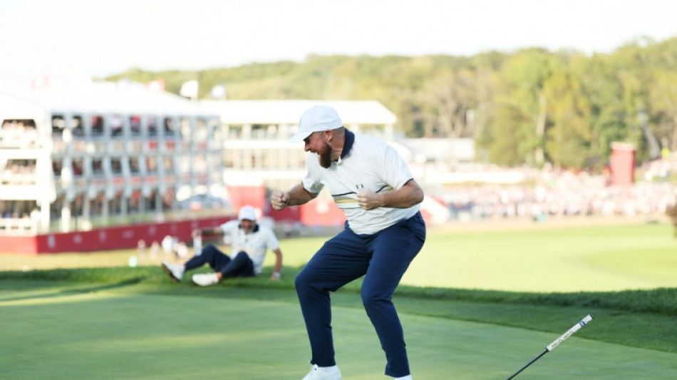 Ryder Cup: l'Europe tremble mais conserve le troph&eacute;e, une premi&egrave;re sur le sol am&eacute;ricain depuis 2012