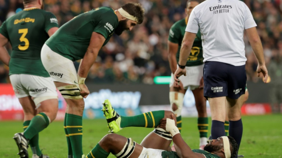 Rugby Championship: Kolisi bless&eacute; pour quatre semaines, du Toit forfait aussi samedi