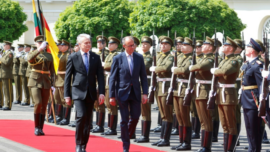 Merz warns of Russia threat, vows to defend NATO allies on Lithuania visit