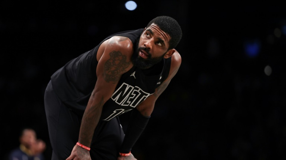 NBA: les Nets suspendent Irving qui refuse de s'excuser pour avoir promu un film antis&eacute;mite