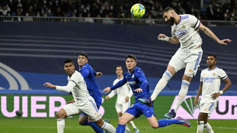 El Real Madrid da nuevo paso hacia el t&iacute;tulo con triunfo ante el Getafe