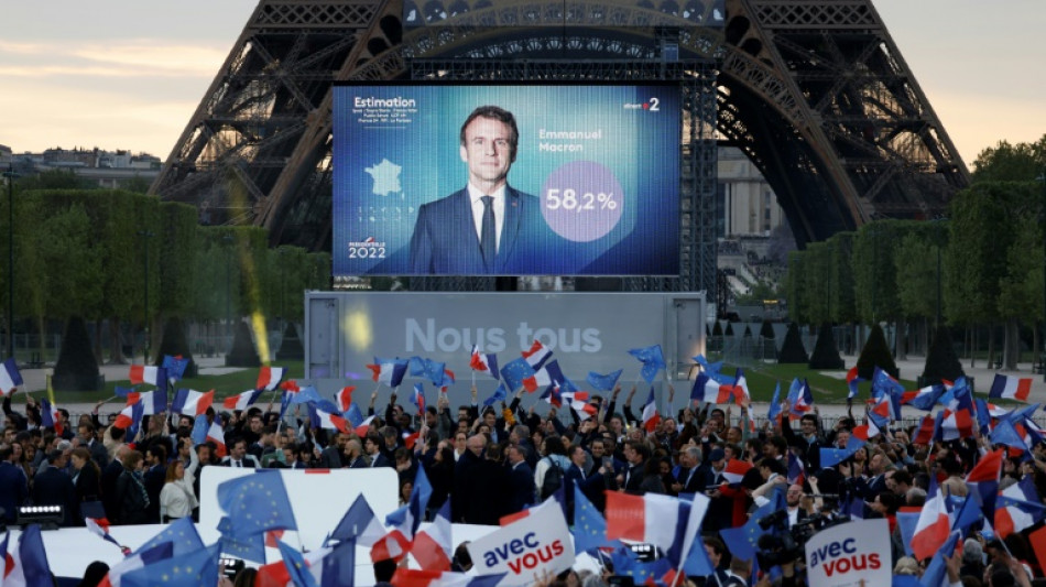 Frankreichs Präsident Macron gewinnt Stichwahl gegen Le Pen
