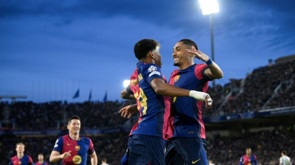 Yamal y Raphinha catapultan al Bar&ccedil;a a cuartos de Champions